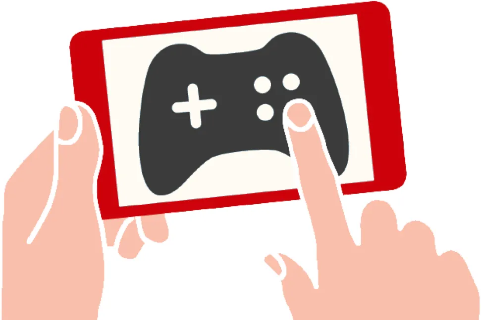 Same casino, three ways in: an App Store app, a home-screen web app and a plain browser tab.